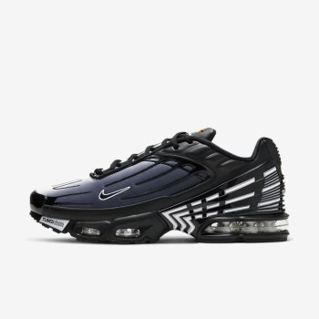 Nike Air Max Plus III - Férfi Utcai Cipő - Fekete/Fehér/Fekete